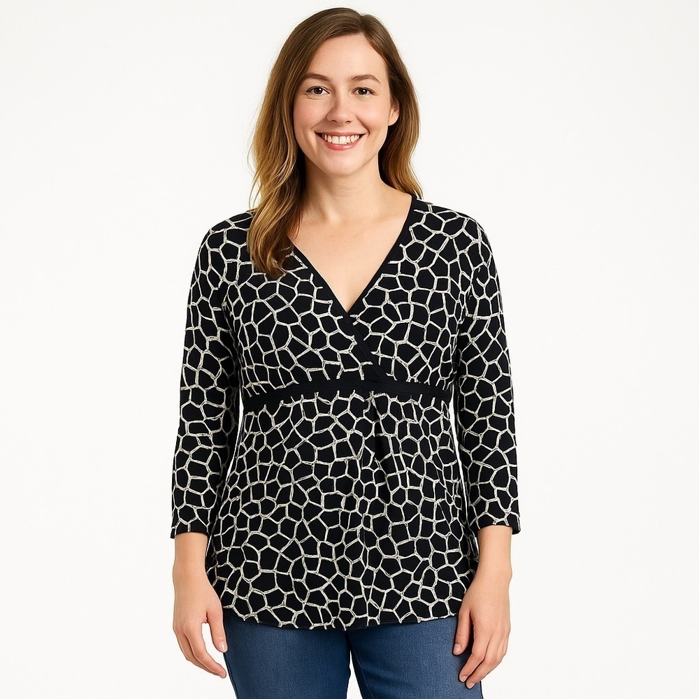 MICHAEL Kors Animal Giraffe Print Top